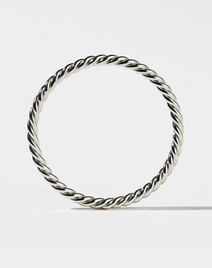 Rope Bangle 5mm | Sterling Silver