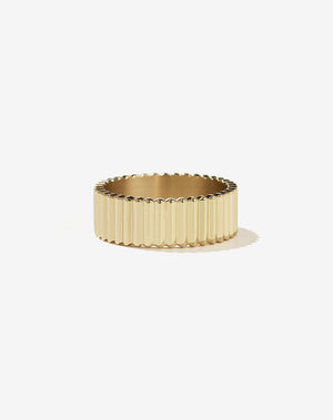 Solaire Band Wide | 9ct Solid Gold
