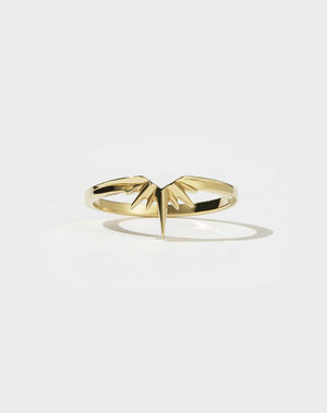 Starburst Band | 18ct Yellow Gold