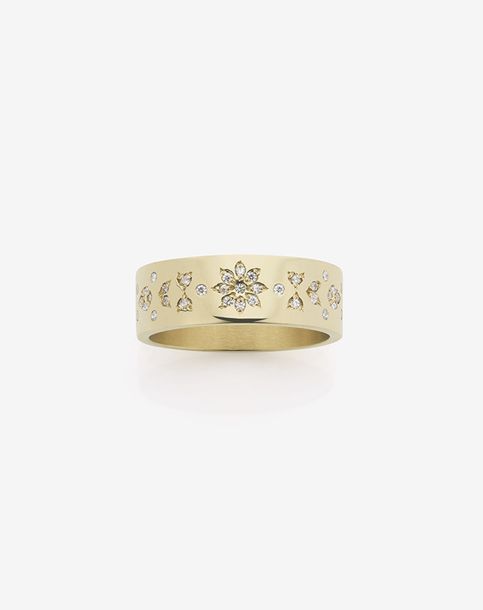 Violette Ring Set | 9ct Yellow Gold